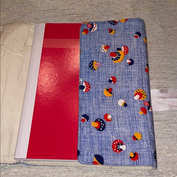 Mushroom Fabric Notebook Cover - Picture 2 of 5